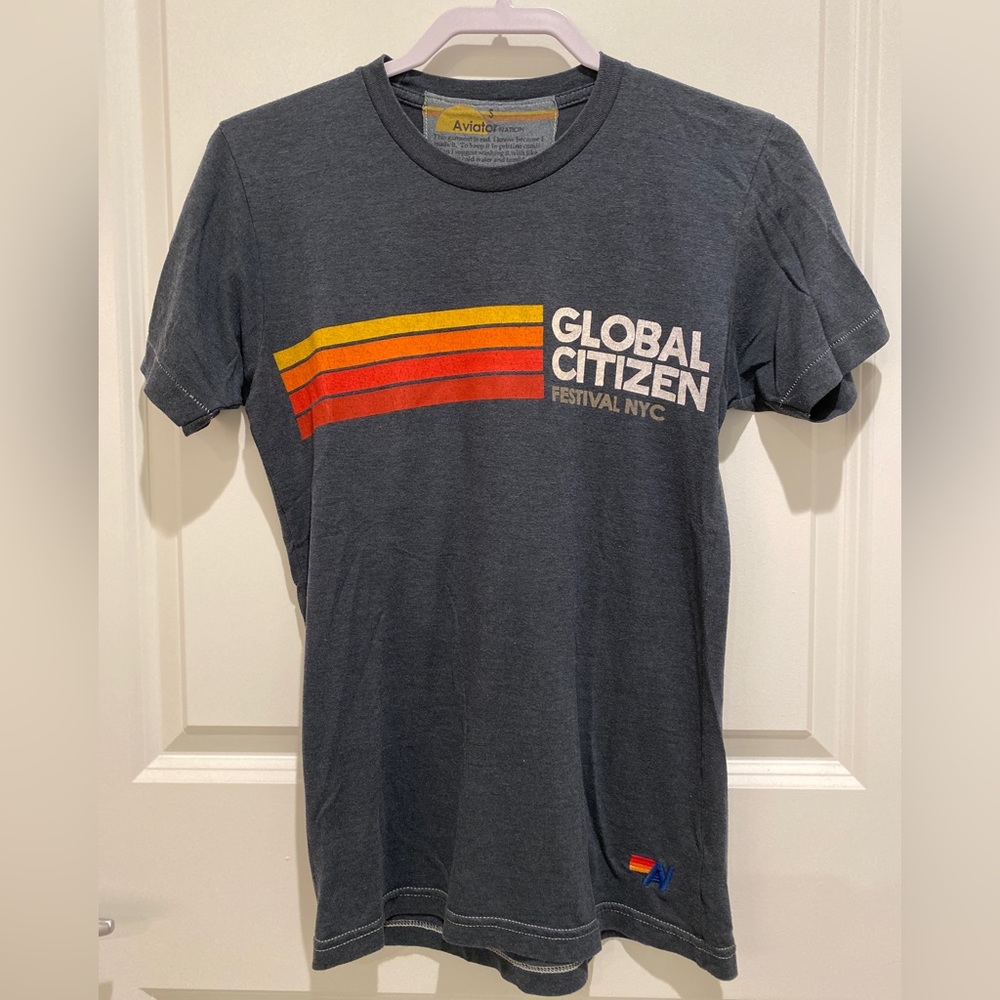 Aviator Nation Global Citizen Music Festival T-shirt